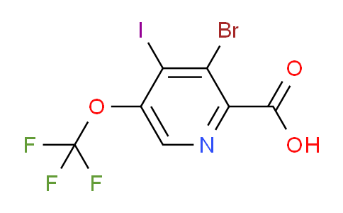 AM187414 | 1803990-70-6 | 3-Bromo-4-iodo-5-(trifluoromethoxy)pyridine-2-carboxylic acid