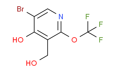 5-Bromo-4-hydroxy-2-(trifluoromethoxy)pyridine-3-methanol