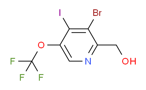 AM187431 | 1804594-83-9 | 3-Bromo-4-iodo-5-(trifluoromethoxy)pyridine-2-methanol