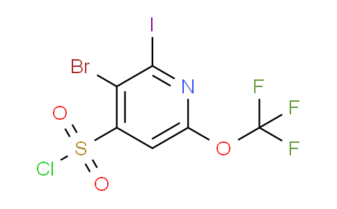 AM187439 | 1806085-68-6 | 3-Bromo-2-iodo-6-(trifluoromethoxy)pyridine-4-sulfonyl chloride
