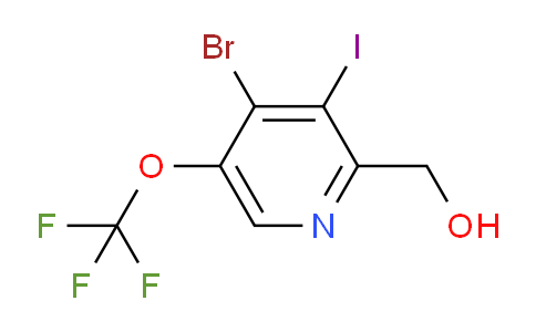 AM187442 | 1806080-78-3 | 4-Bromo-3-iodo-5-(trifluoromethoxy)pyridine-2-methanol