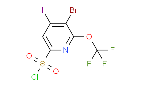 AM187443 | 1804393-66-5 | 3-Bromo-4-iodo-2-(trifluoromethoxy)pyridine-6-sulfonyl chloride