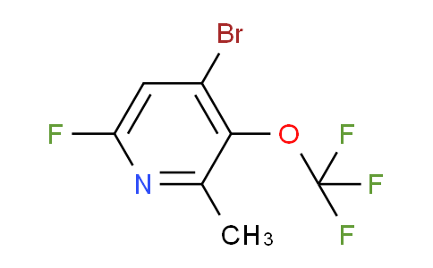 AM187458 | 1804560-38-0 | 4-Bromo-6-fluoro-2-methyl-3-(trifluoromethoxy)pyridine