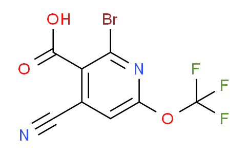 AM187459 | 1803972-49-7 | 2-Bromo-4-cyano-6-(trifluoromethoxy)pyridine-3-carboxylic acid