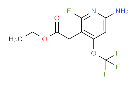 AM18746 | 1803534-60-2 | Ethyl 6-amino-2-fluoro-4-(trifluoromethoxy)pyridine-3-acetate