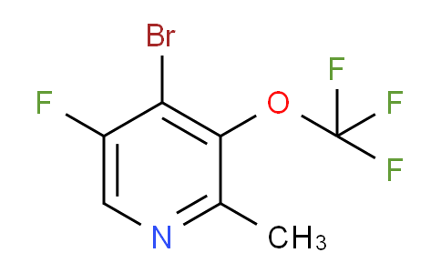 AM187467 | 1806030-22-7 | 4-Bromo-5-fluoro-2-methyl-3-(trifluoromethoxy)pyridine