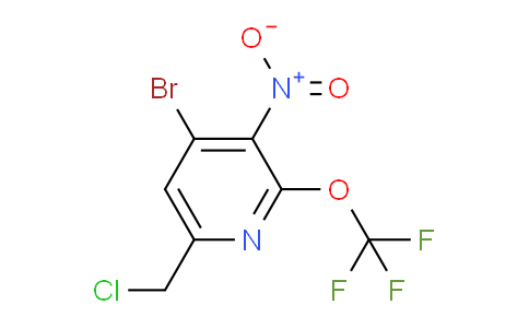 4-Bromo-6-(chloromethyl)-3-nitro-2-(trifluoromethoxy)pyridine