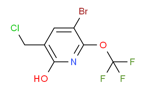 AM187481 | 1803949-10-1 | 3-Bromo-5-(chloromethyl)-6-hydroxy-2-(trifluoromethoxy)pyridine