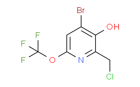 AM187483 | 1806081-36-6 | 4-Bromo-2-(chloromethyl)-3-hydroxy-6-(trifluoromethoxy)pyridine