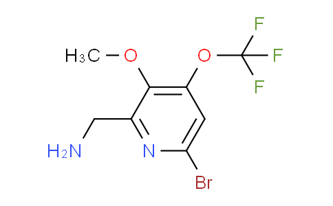 AM187499 | 1803479-80-2 | 2-(Aminomethyl)-6-bromo-3-methoxy-4-(trifluoromethoxy)pyridine