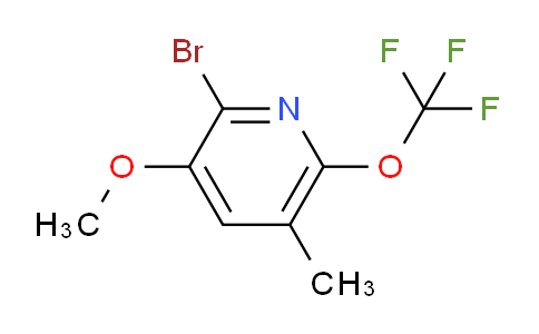 AM187504 | 1806128-65-3 | 2-Bromo-3-methoxy-5-methyl-6-(trifluoromethoxy)pyridine