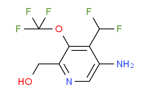 AM187507 | 1804610-47-6 | 5-Amino-4-(difluoromethyl)-3-(trifluoromethoxy)pyridine-2-methanol