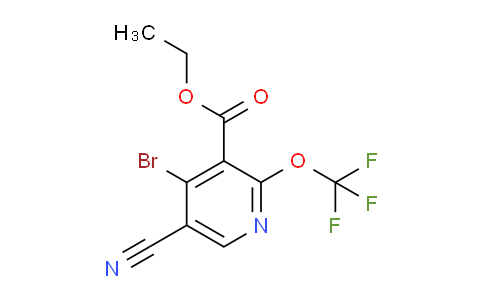 AM187508 | 1804389-86-3 | Ethyl 4-bromo-5-cyano-2-(trifluoromethoxy)pyridine-3-carboxylate