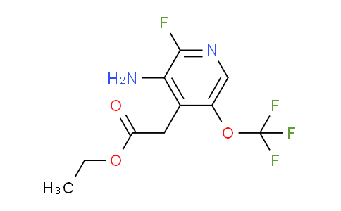 AM18751 | 1804537-75-4 | Ethyl 3-amino-2-fluoro-5-(trifluoromethoxy)pyridine-4-acetate