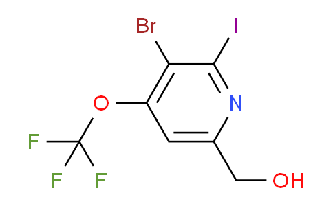 AM187511 | 1804392-64-0 | 3-Bromo-2-iodo-4-(trifluoromethoxy)pyridine-6-methanol