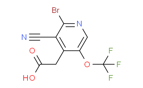 AM187515 | 1804559-75-8 | 2-Bromo-3-cyano-5-(trifluoromethoxy)pyridine-4-acetic acid