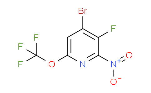 AM187527 | 1803669-67-1 | 4-Bromo-3-fluoro-2-nitro-6-(trifluoromethoxy)pyridine