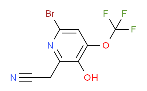 AM187534 | 1806089-77-9 | 6-Bromo-3-hydroxy-4-(trifluoromethoxy)pyridine-2-acetonitrile