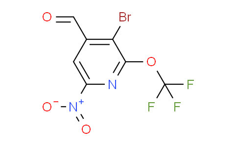 AM187536 | 1806085-71-1 | 3-Bromo-6-nitro-2-(trifluoromethoxy)pyridine-4-carboxaldehyde