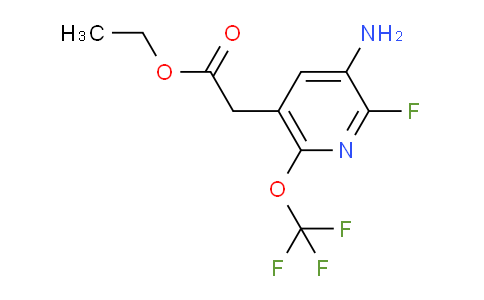 AM18754 | 1804020-99-2 | Ethyl 3-amino-2-fluoro-6-(trifluoromethoxy)pyridine-5-acetate