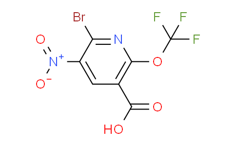 AM187541 | 1804617-93-3 | 2-Bromo-3-nitro-6-(trifluoromethoxy)pyridine-5-carboxylic acid
