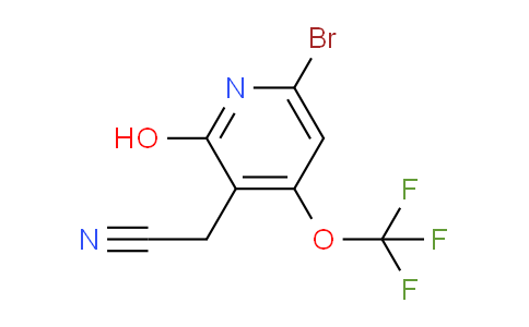 AM187542 | 1803916-51-9 | 6-Bromo-2-hydroxy-4-(trifluoromethoxy)pyridine-3-acetonitrile