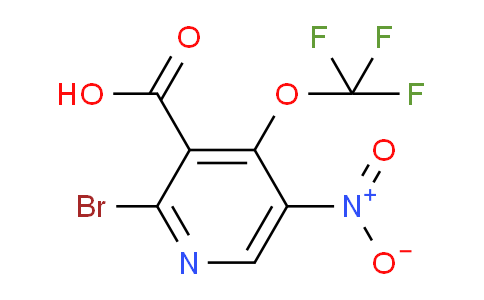 AM187546 | 1804394-39-5 | 2-Bromo-5-nitro-4-(trifluoromethoxy)pyridine-3-carboxylic acid
