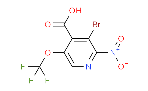 AM187553 | 1806187-74-5 | 3-Bromo-2-nitro-5-(trifluoromethoxy)pyridine-4-carboxylic acid