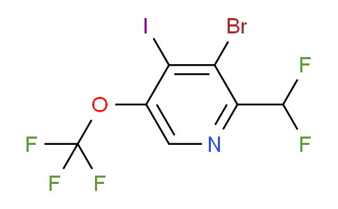 AM187555 | 1806115-93-4 | 3-Bromo-2-(difluoromethyl)-4-iodo-5-(trifluoromethoxy)pyridine