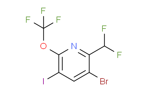 AM187556 | 1806219-08-8 | 3-Bromo-2-(difluoromethyl)-5-iodo-6-(trifluoromethoxy)pyridine