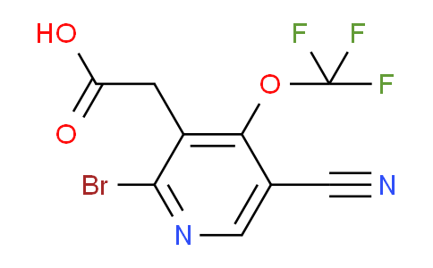 AM187558 | 1803973-61-6 | 2-Bromo-5-cyano-4-(trifluoromethoxy)pyridine-3-acetic acid