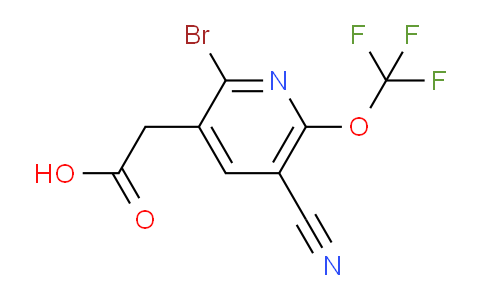AM187559 | 1803669-22-8 | 2-Bromo-5-cyano-6-(trifluoromethoxy)pyridine-3-acetic acid
