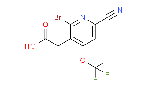 AM187561 | 1803617-58-4 | 2-Bromo-6-cyano-4-(trifluoromethoxy)pyridine-3-acetic acid