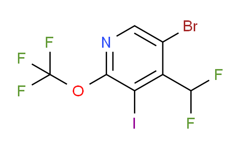 AM187562 | 1804471-91-7 | 5-Bromo-4-(difluoromethyl)-3-iodo-2-(trifluoromethoxy)pyridine