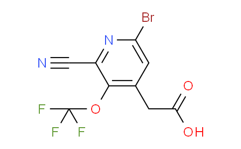 AM187563 | 1804389-96-5 | 6-Bromo-2-cyano-3-(trifluoromethoxy)pyridine-4-acetic acid