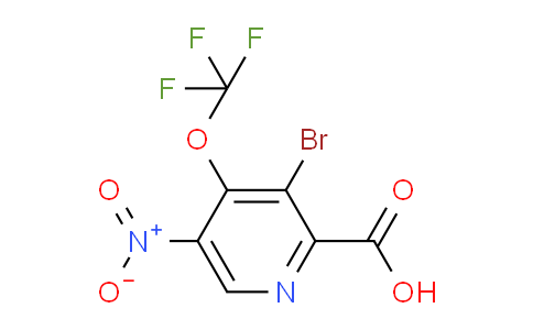 AM187565 | 1806085-88-0 | 3-Bromo-5-nitro-4-(trifluoromethoxy)pyridine-2-carboxylic acid