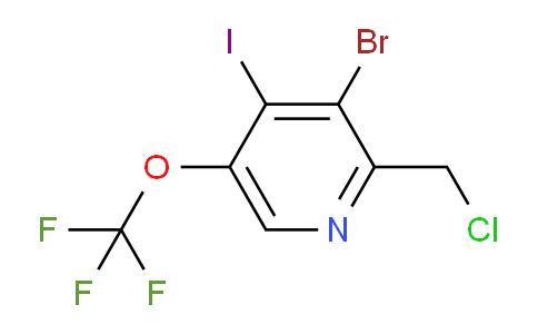 AM187573 | 1806115-32-1 | 3-Bromo-2-(chloromethyl)-4-iodo-5-(trifluoromethoxy)pyridine