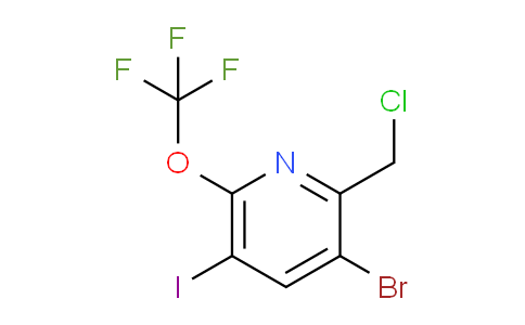 AM187575 | 1806221-66-8 | 3-Bromo-2-(chloromethyl)-5-iodo-6-(trifluoromethoxy)pyridine