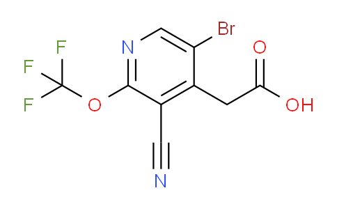 AM187576 | 1803617-66-4 | 5-Bromo-3-cyano-2-(trifluoromethoxy)pyridine-4-acetic acid