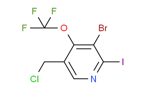 AM187580 | 1803475-81-1 | 3-Bromo-5-(chloromethyl)-2-iodo-4-(trifluoromethoxy)pyridine