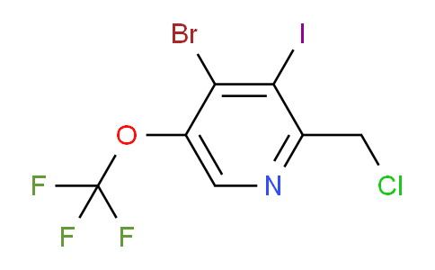 AM187583 | 1806234-18-3 | 4-Bromo-2-(chloromethyl)-3-iodo-5-(trifluoromethoxy)pyridine