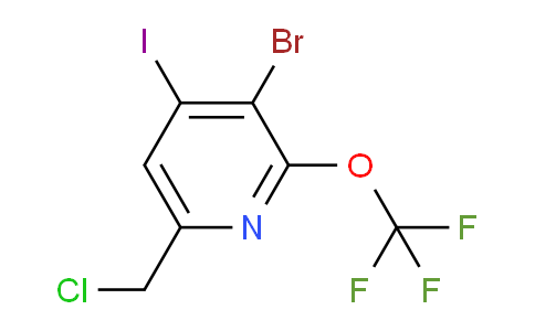AM187590 | 1803956-82-2 | 3-Bromo-6-(chloromethyl)-4-iodo-2-(trifluoromethoxy)pyridine