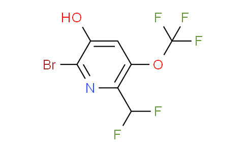 AM187591 | 1806081-90-2 | 2-Bromo-6-(difluoromethyl)-3-hydroxy-5-(trifluoromethoxy)pyridine