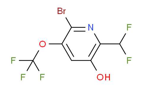 AM187592 | 1806200-13-4 | 2-Bromo-6-(difluoromethyl)-5-hydroxy-3-(trifluoromethoxy)pyridine