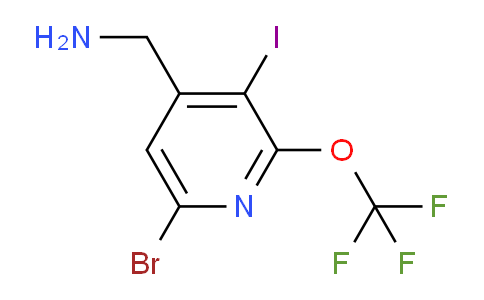 AM187600 | 1806175-67-6 | 4-(Aminomethyl)-6-bromo-3-iodo-2-(trifluoromethoxy)pyridine