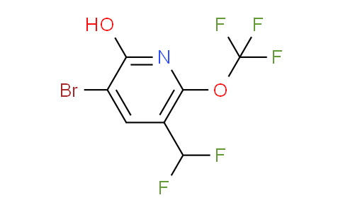 AM187602 | 1803670-64-5 | 3-Bromo-5-(difluoromethyl)-2-hydroxy-6-(trifluoromethoxy)pyridine