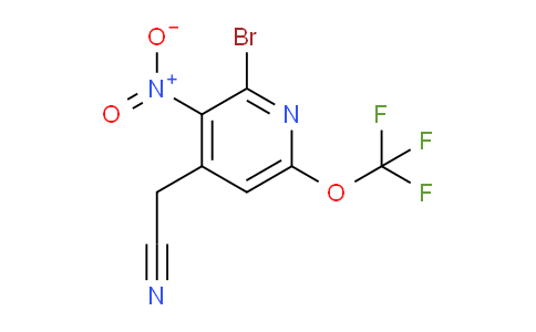 AM187603 | 1803955-29-4 | 2-Bromo-3-nitro-6-(trifluoromethoxy)pyridine-4-acetonitrile