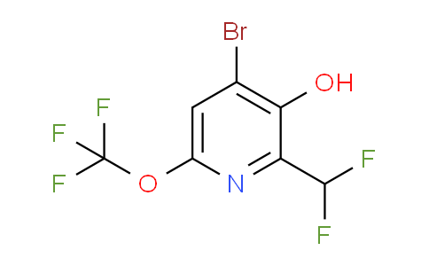 AM187605 | 1804444-47-0 | 4-Bromo-2-(difluoromethyl)-3-hydroxy-6-(trifluoromethoxy)pyridine