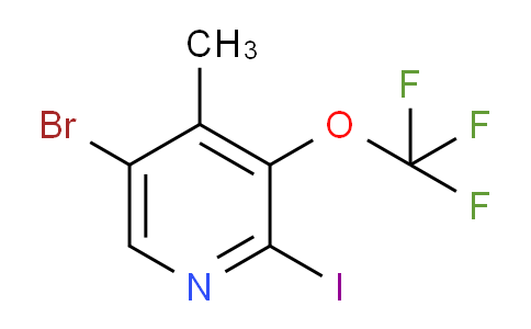 AM187610 | 1806113-41-6 | 5-Bromo-2-iodo-4-methyl-3-(trifluoromethoxy)pyridine