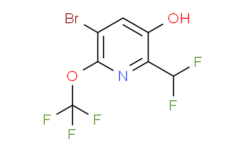 AM187611 | 1804602-83-2 | 5-Bromo-2-(difluoromethyl)-3-hydroxy-6-(trifluoromethoxy)pyridine